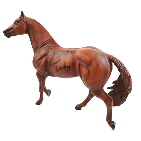 Breyer Reeves Topsails Rein Maker Traditional Toy Horse Model w/ Signed - Picture 3 of 14